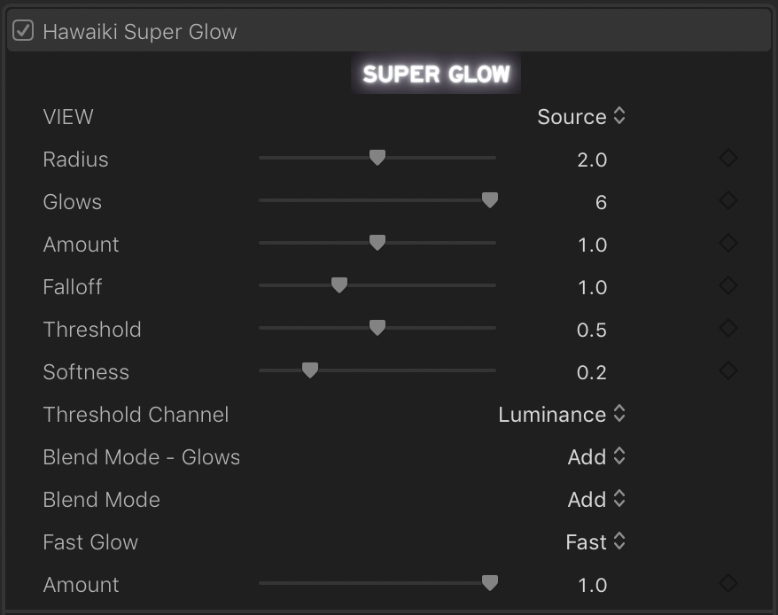 Super Glow Top of Inspector